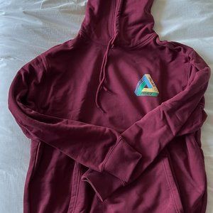 Palace Tri-Dart Burgundy Hoodie
